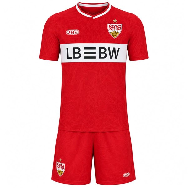 Maillot VfB Stuttgart Exterieur Enfant 2026-27 Rojo